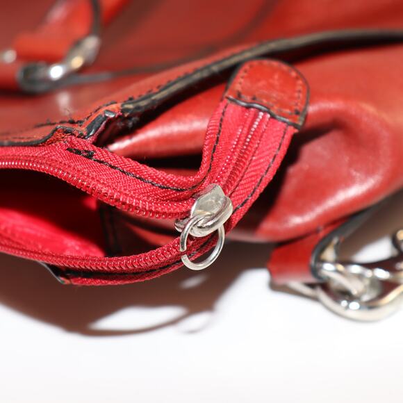 Wilsons Leather Red Shoulder/Briefcase Bag - Read description - Picture 12 of 12